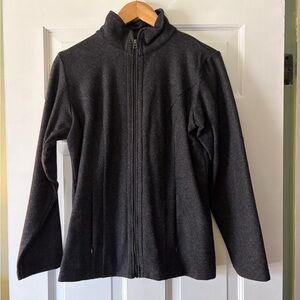 Women's Charcoal Merino Wool Jacket